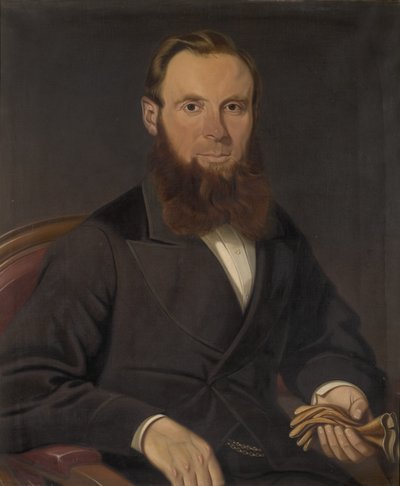 Portret van een man door William Chapman